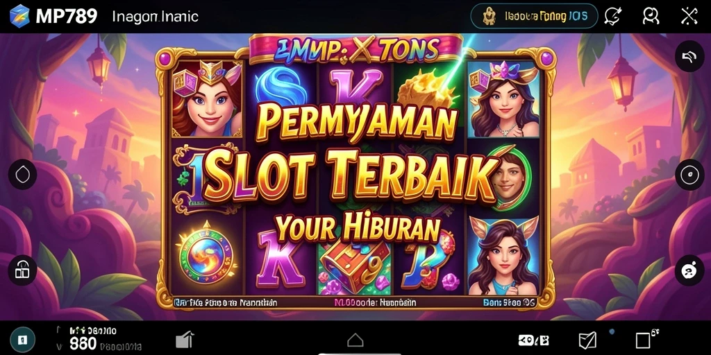 Tampilan menarik dari gameplay MVP789 yang penuh warna.