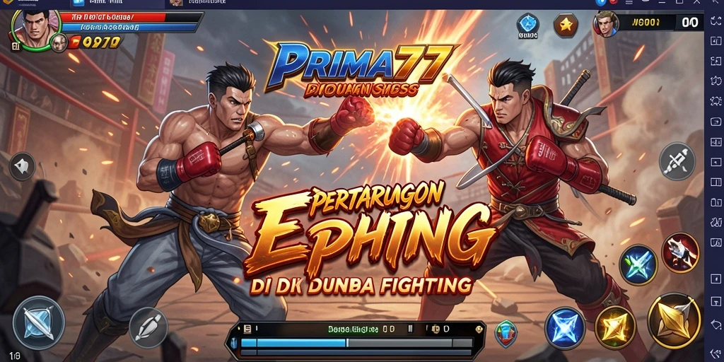 Tampilan menakjubkan dari pertarungan dalam PRIMA77.