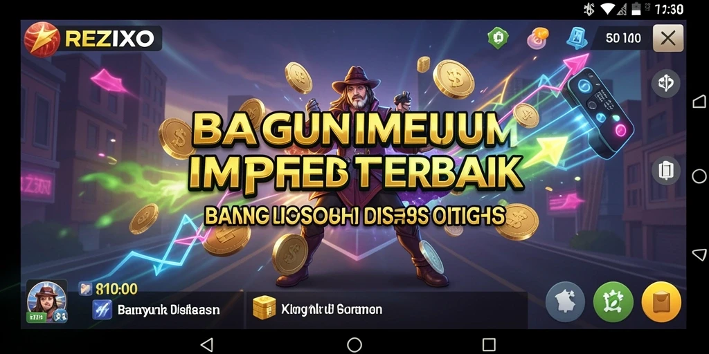 Gameplay seru dan strategi bisnis yang menarik di REZIXO.