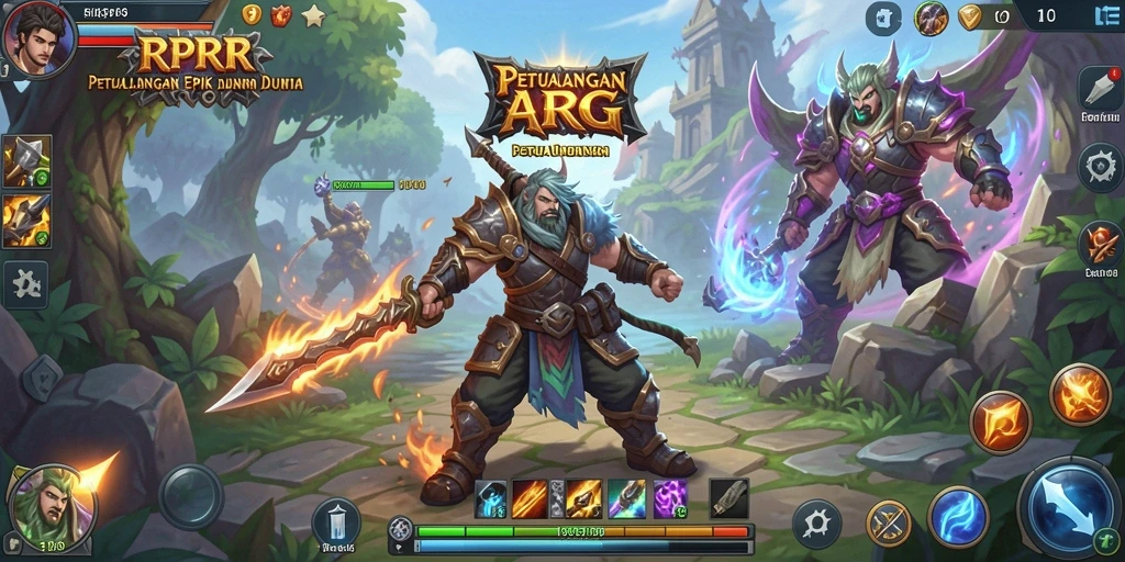 Gameplay seru dan aksi mendebarkan di RPRR.