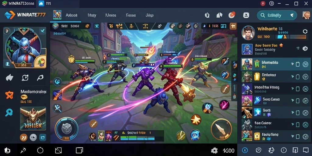 Tangkapan layar utama WINRATE777 menunjukkan tampilan aplikasi Utility yang menarik.